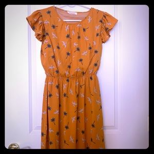 A-Line ModCloth Pterodactyl Dress
